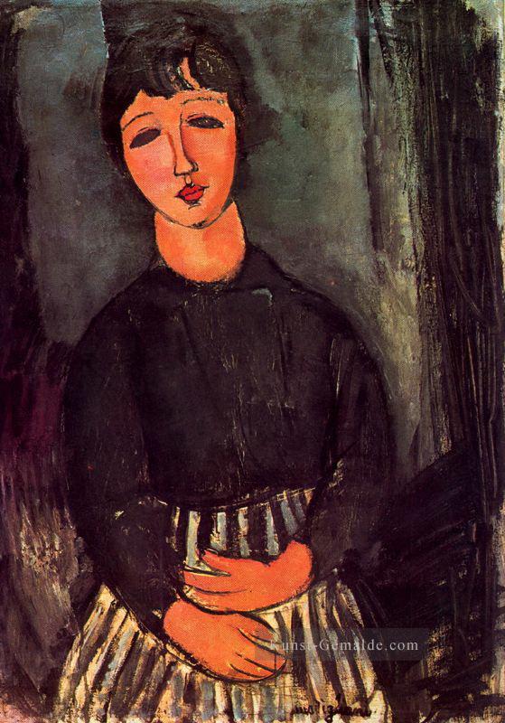 ein junges Mädchen 1916 Amedeo Modigliani Ölgemälde